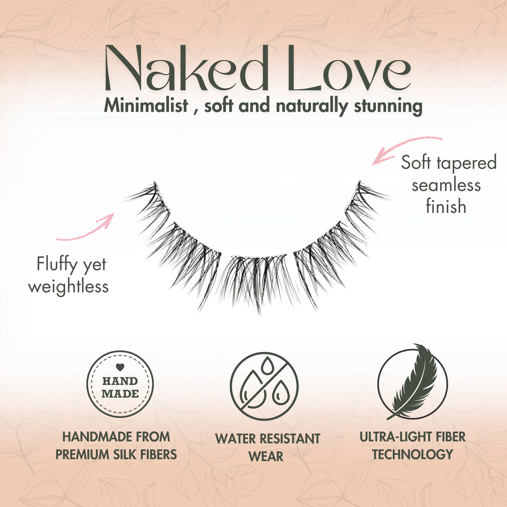NAKED LOVE Gazelle Lashes