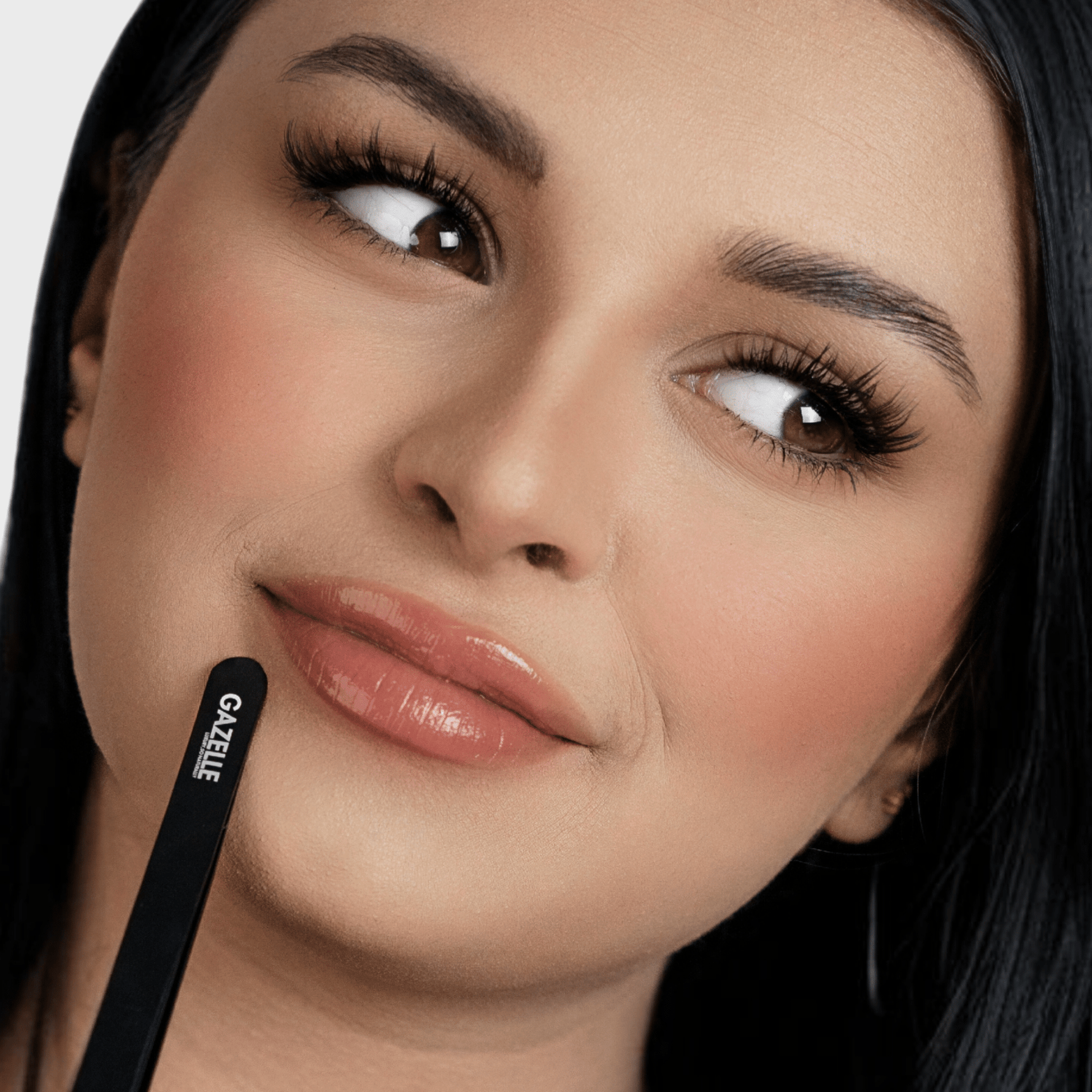 Double - Curved Master Tweezers - Gazelle Lashes