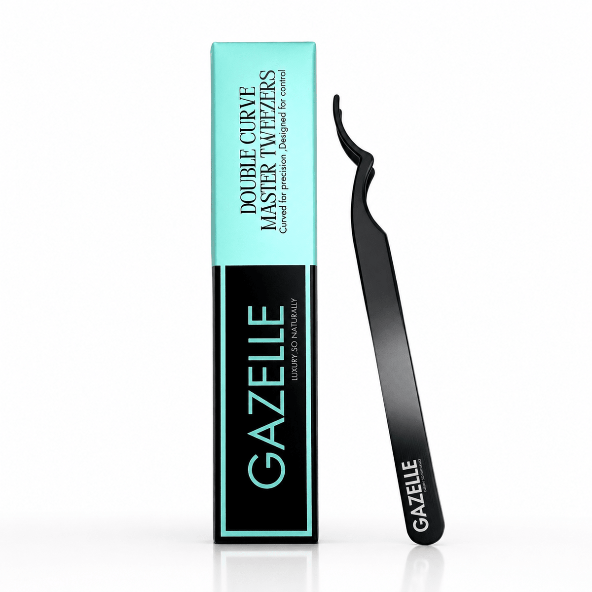Double-Curved Master Tweezers - Gazelle Lashes