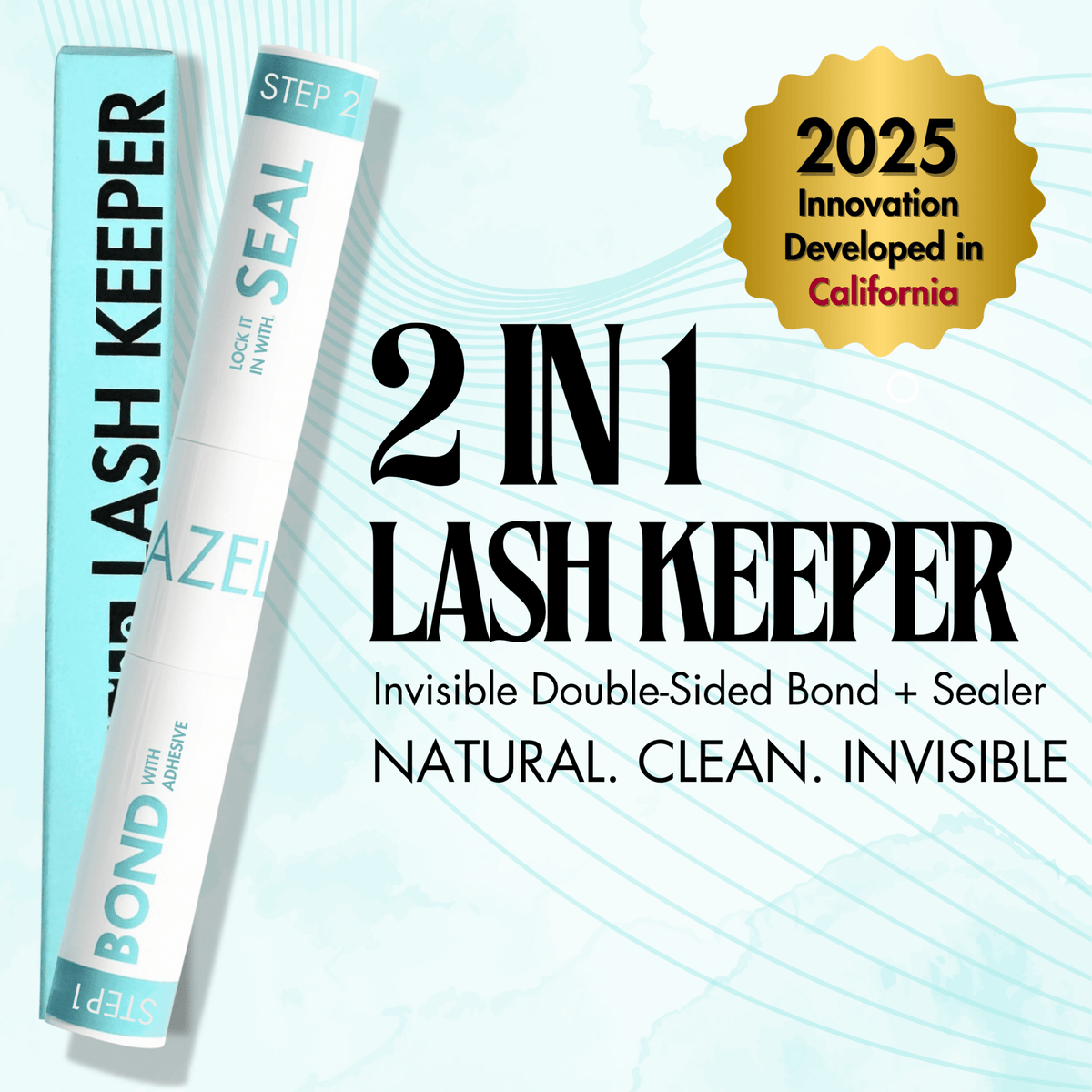 LASH KEEPER (INVISIBLE) - Gazelle Lashes