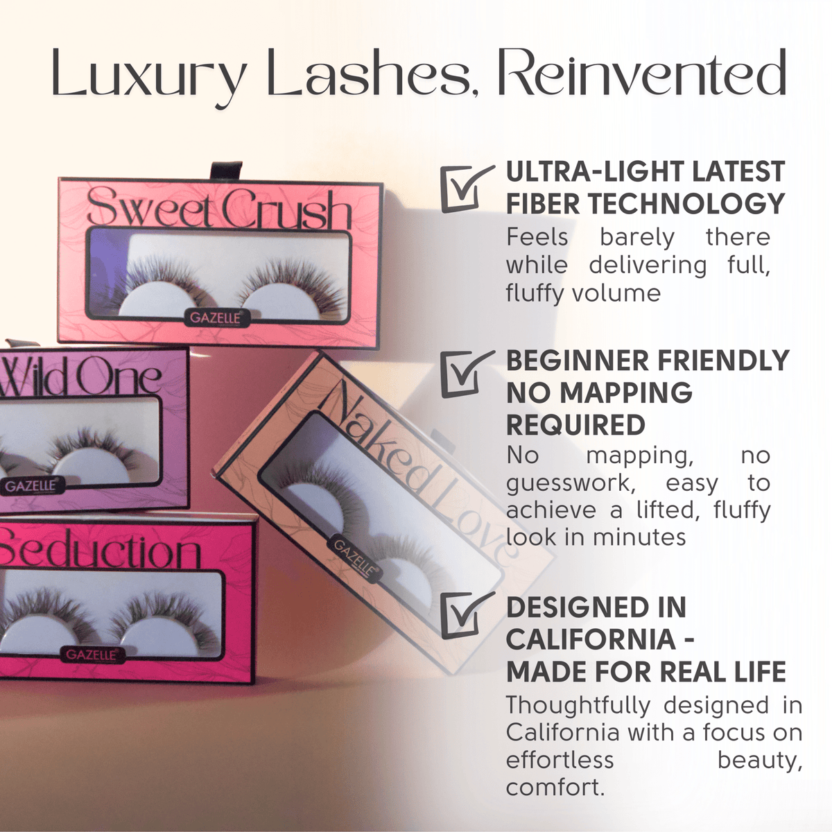 NAKED LOVE - Gazelle Lashes